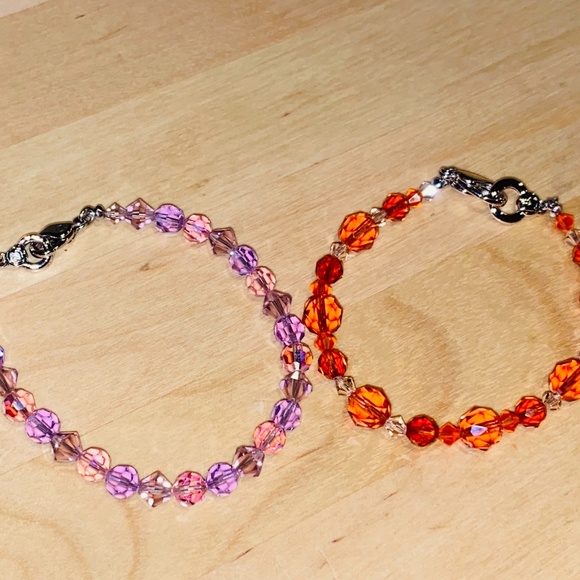 Genuine Swarovski Jewelry. Price includes 2 bracelets! - Picture 1 of 3